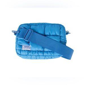 Simply Southern Quilted Blue Belt Bag